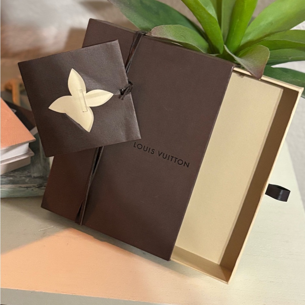 LV Brown and Cream Box 📦